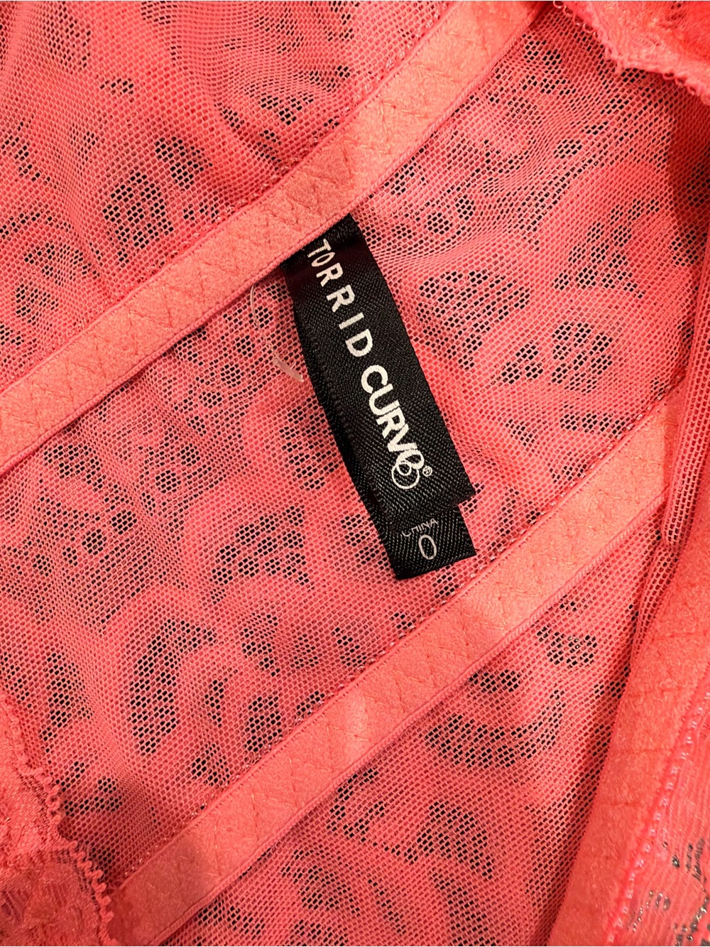 Torrid Unlined Lace Racerback Bralette - Picture 4 of 6